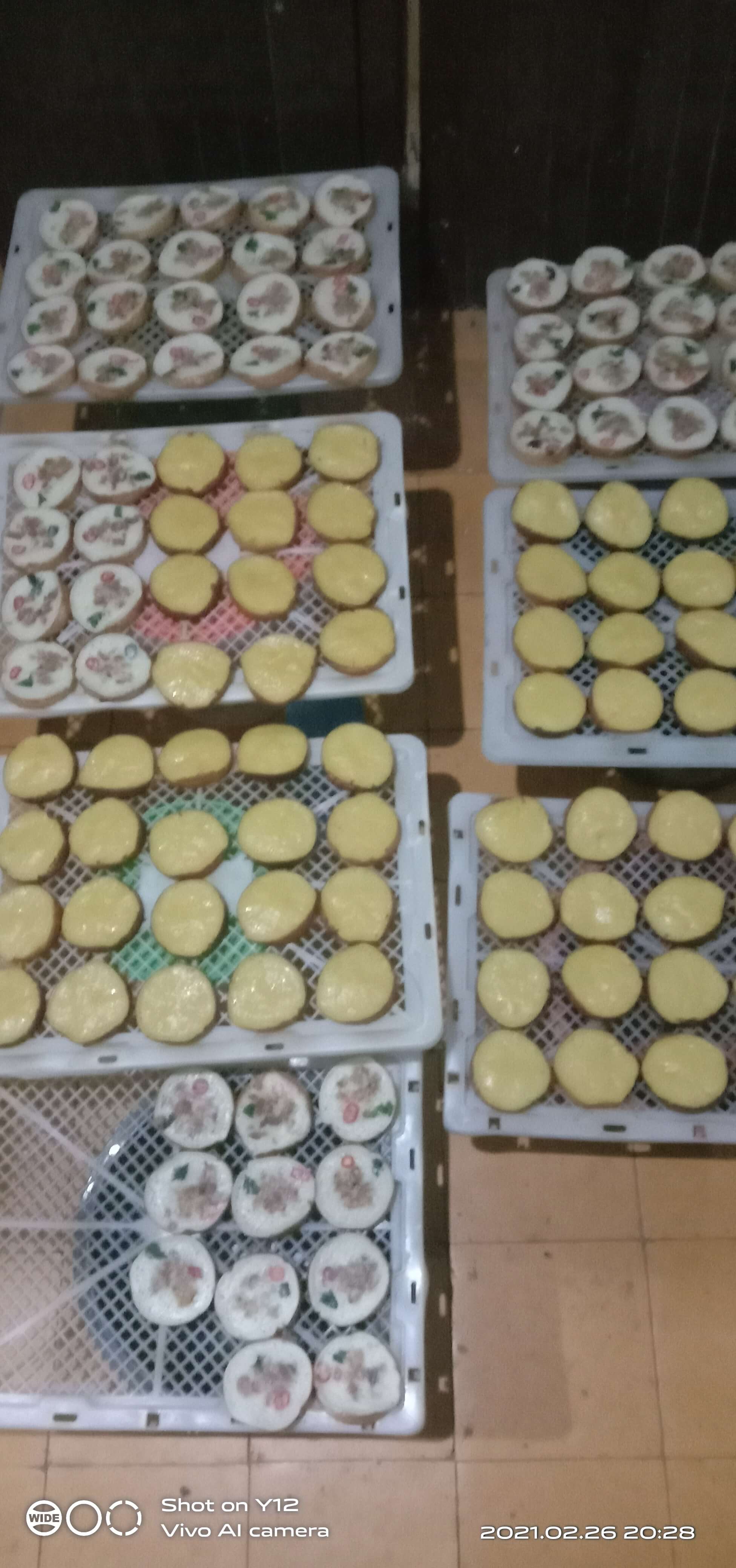 pembungkusan kue kentang